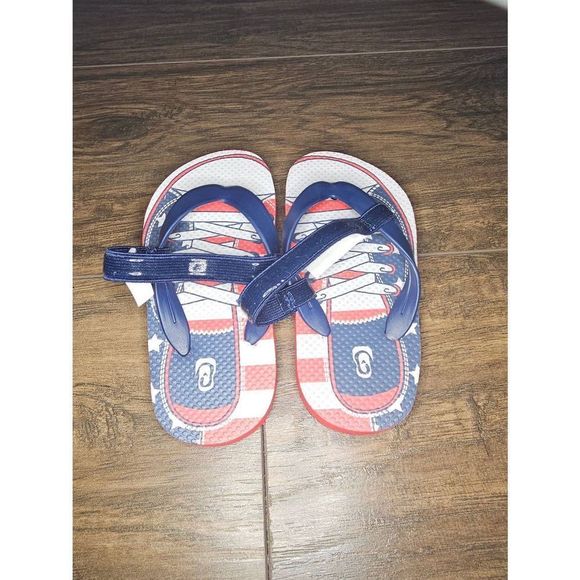 The Childrens Place Infant Sandals American Theme - Picture 1 of 4